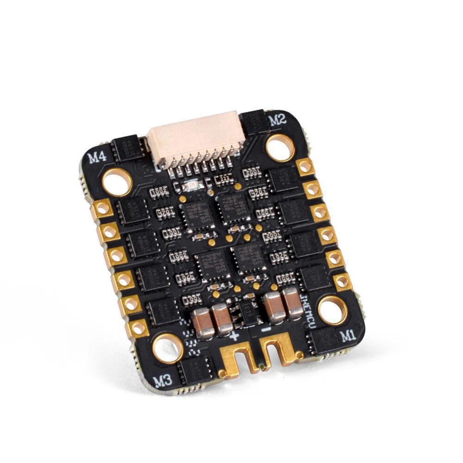 JHEMCU EM40A 4-in-1 Brushless ESC – 40A BLHeli_S DShot600 Electronic Speed Controller for FPV Racing Drones, 2–6S LiPo, 20×20mm Mounting