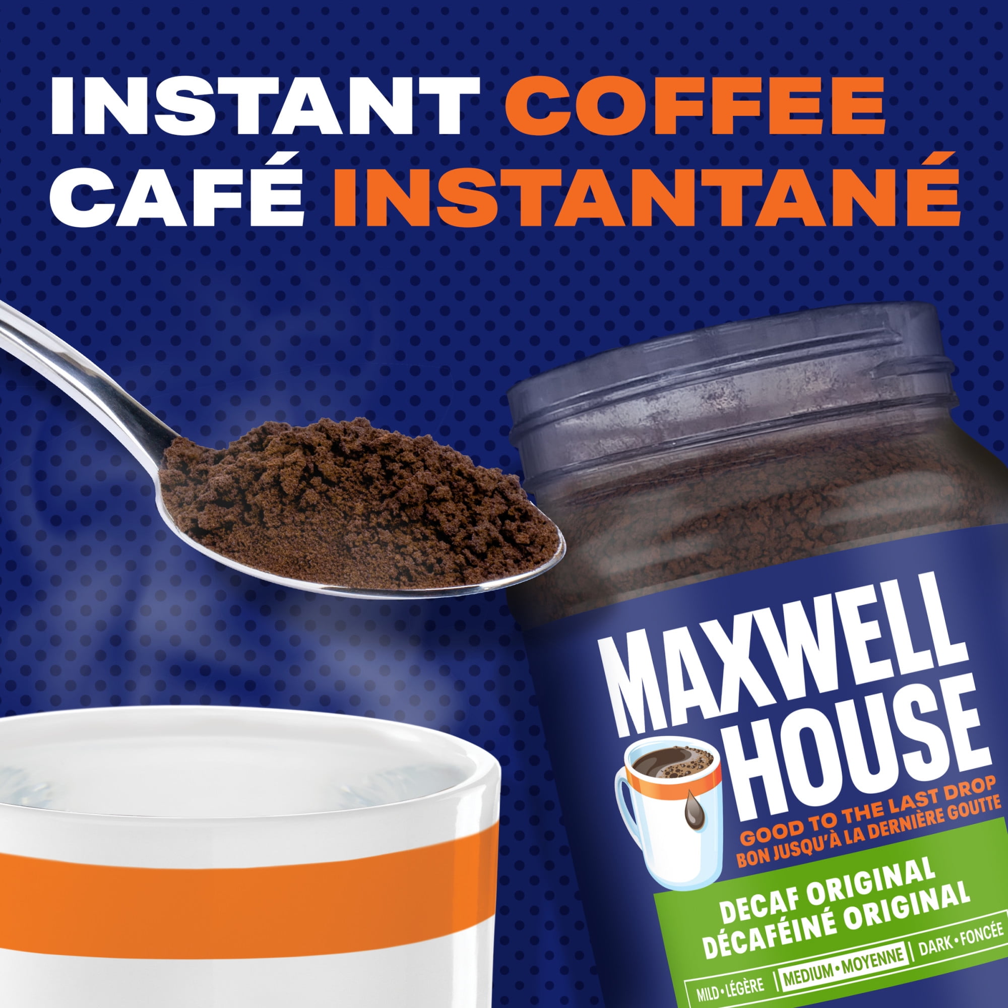 Maxwell House Decaf Instant Coffee, 150g