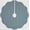 Blue Yellow Green, variant on Colorful Stripes Christmas Tree Skirt By Penny's Needful Things (Blue Yellow Green) (Scalloped)