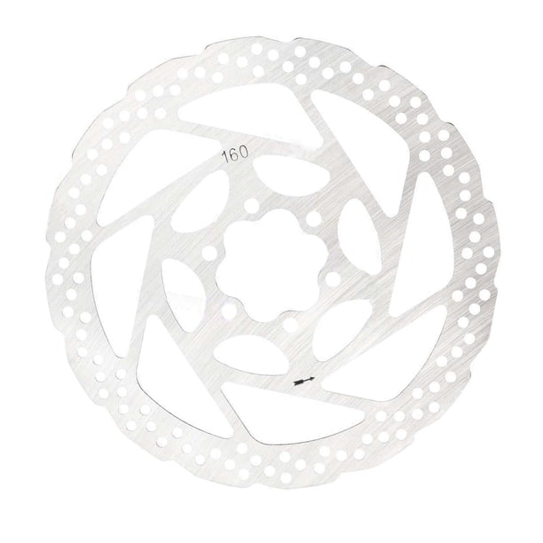 Rotor de Bicicleta, con Tornillos de Ciclismo Accesorios de Disipación de Reemplazo de Frenos de Disco de Bicicleta para Bicicleta E, Bicicleta 160 mm