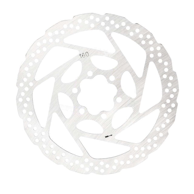 Rotor de bicicleta, con tornillos de ciclismo Accesorios de disipación de calor Reemplazo de frenos de disco de bicicleta para E, de montaña 160 mm