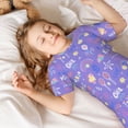 thumbnail image 5 of Fuzoiu Tennis 1 Print Boys Girls Pjs Sleepwear,2 Piece Pajam,Comfy Pajama Shorts Sets,T-Shirt and Short Pajama Set For Kids-Large, 5 of 6