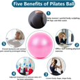 thumbnail image 4 of Mini pelota de ejercicio PENGJTMXG para yoga Pilates 25 cm, 4 of 5