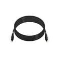 thumbnail image 4 of Monoprice S/PDIF (Toslink) Digital Optical Audio Cable - 15 Feet - Black | Gold Plated Ferrule,Molded Strain Relief, 4 of 6