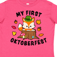 thumbnail image 4 of Inktastic My First Oktoberfest with Fox Boys or Girls Toddler T-Shirt, 4 of 5