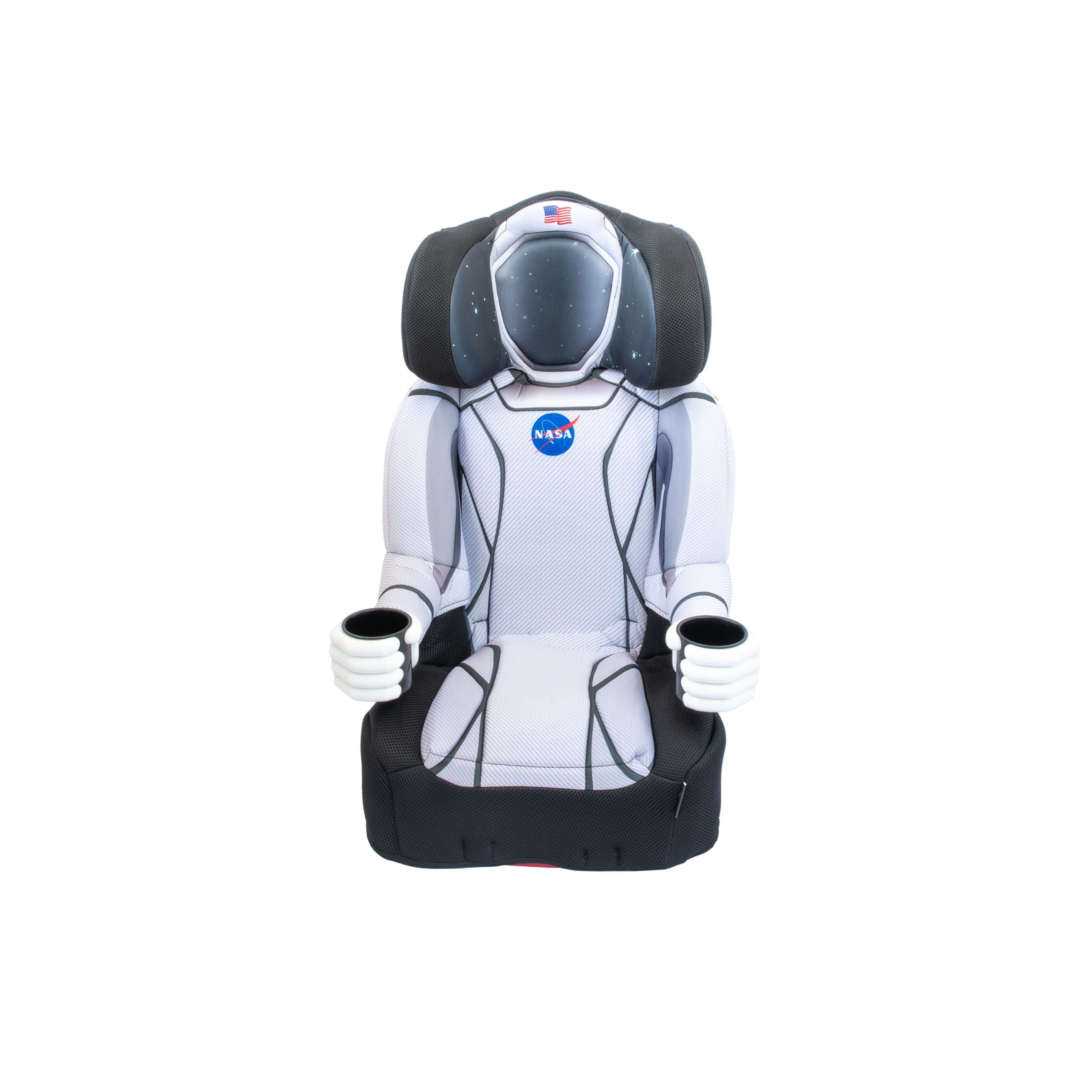 KidsEmbrace NASA Astronaut High Back Booster Car Seat (NO Harness - NO Latch) for Children Weighing 40-100 lbs.