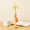 Orange, variant on Spring New Artificial Flowers Arrival Easter Egg Garland - Foam Wrapped Paper Eggs & Bunny Decorations, Festive Hanging Ornaments for Easter Party,Orange