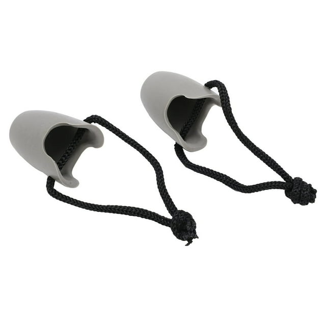 2 Pcs Bouchons de Kayak en Caoutchouc Durables Résistants à l'Usure Robustes Portables avec Trous de Vidange