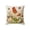 B #t86, variant on Japceit Short Lint Pillow Cover 18 x 18 Inches, Cute Embroidery Decorative Throw Pillowcase for Sofa and Bedroom, Easter "Good Things" Design, Single Side Print, No Insert