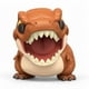 thumbnail image 3 of ​Jurassic Park Bite Club Figura Tyrannosaurus Rex Mattel HVB36, 3 of 4