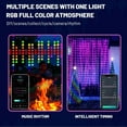 thumbnail image 4 of 300LED Unlimited RGB Colors Changing Curtain Lights with Remote & APP Control, Smart Curtain Hanging Fairy String Lights, Music &Voice Sync,USB Christmas led Lights for Indoor, Party, Garden, 4 of 12