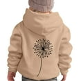 thumbnail image 4 of Girls Pullover Hoodies Size 7 Graphic Prints Long Sleeve Tops Relaxed Sweatshirts Cute Jackets , Size 4-16, 4 of 6