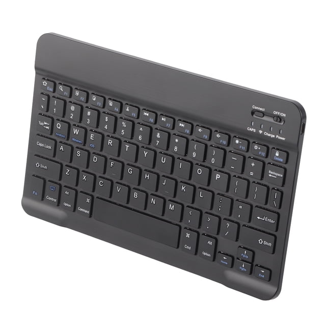 Wireless Keyboard, Computer Keyboard Ultra-thin Keyboard Waterproof and Dustproof for IOS / / Black,White