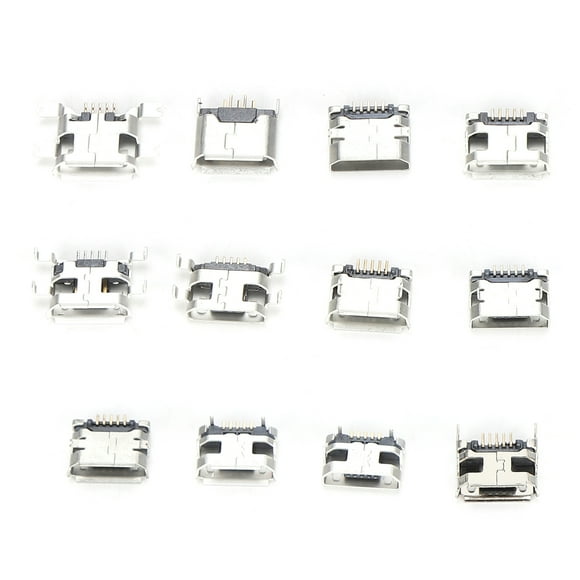USBSMD,60Pcs SMD Connector Mini SMD Connector Components Exceptional Craftsmanship