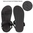 thumbnail image 4 of PULLIMORE Unisex Casual Sandals Arch Support Summer Water Sandals, Black, S(Women 4-5/Men 3-3.5), 4 of 11