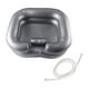 thumbnail image 1 of Lavacabezas portátil, lavabo inflable para lavar el cabello, almohadas para personas mayores con movilidad limitada, cuidadores de niños en casa. Plata, 1 of 9