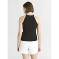 thumbnail image 3 of Free Assembly Women's Sleeveless Halter Tank Top, Sizes XS-XXL, 3 of 5
