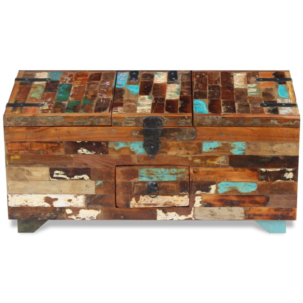 Lowestbest Reclaimed Wood Coffee Table Box Chest, Storage Organizer Trunk Indoor Stand Lowestbest Reclaimed Wood Coffee Table Box Chest, Storage Organizer Trunk Indoor Stand