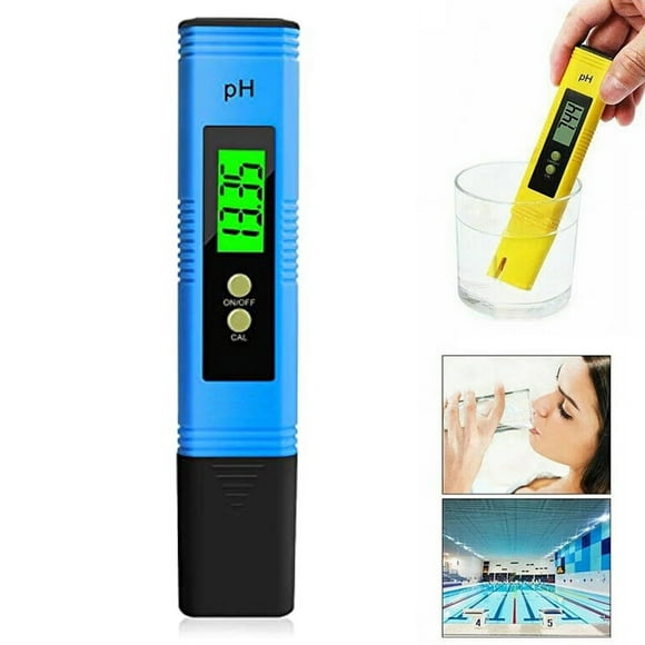 OBOSOE Mètre Numérique de pH, Testeur de Qualité de l'Eau, Testeur de pH de l'Eau avec Plage de Mesure de 0-14pH, Adapté pour Eau Potable, Hydroponie, Aquarium, Piscine. Stylo Testeur Haute Précision 0.01pH