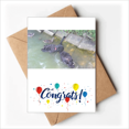 thumbnail image 1 of Tarjeta de felicitación Unbranded Montados de ganso Sobre de la Carta de matrimonio, 1 of 4