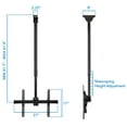 thumbnail image 6 of Mount-It! Extra Long, Full Motion Ceiling TV Mount Fits 32-70 Inch TVs, Capacity 110 lbs., 6 of 7
