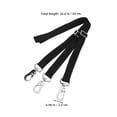 thumbnail image 2 of EXHUMKY 3Pcs Hanging Feeding Net Fixed Rope For Bucket Black Webbing Feeding Solution Stable, 2 of 8