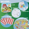 thumbnail image 3 of Just Play Farmyard Bingo Travel Game Tin, Kida Ages 3 and up (Walmart Exclusive), 3 of 10