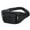 Black, variant on Mikilon Waist Bag, Waist Pack with Multi Pockets, Waist Bag with Adjustable Strap Waterproof Fanny Packs for Running Travelling Hiking Walking Gray