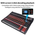 thumbnail image 3 of Mezclador de audio FULUODE CT120S de 12 canales con Bluetooth y USB, 3 of 9