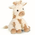 thumbnail image 2 of Bearington Lofty Giraffe Stuffed Animal Plush Toy - 11" Soft and Cuddly Plush Giraffe with Floppy Limbs and Furry Body - Jungle Animal Plushie, Nursery Decor for Kids and Toddlers, 2 of 6