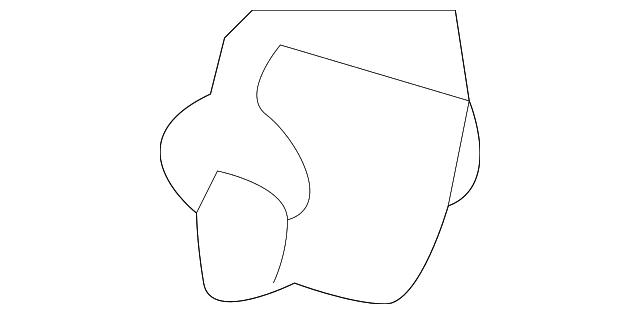 Genuine OE Toyota Side Support - 52155-AE010