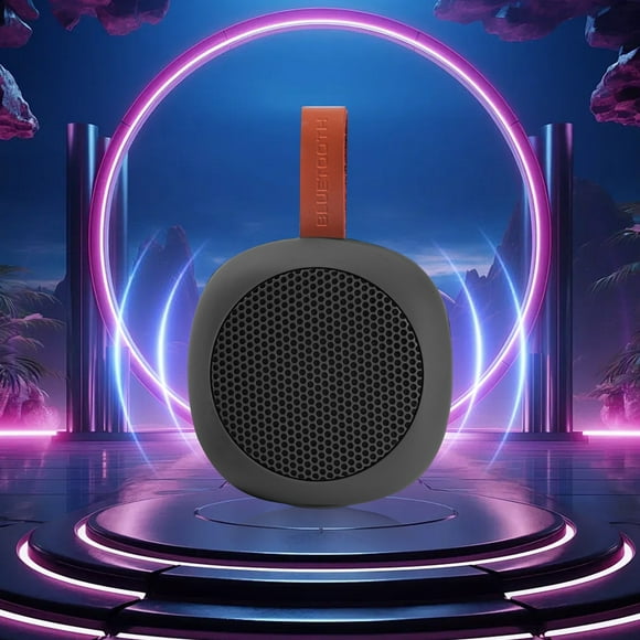 Wzzjkit Bluetooth 5.3 Portable Wireless Mini Speaker Outdoor Bathroom Waterproofs Desktop Subwoofer with Plug-in Bluetooth Speaker