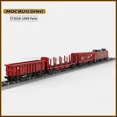 thumbnail image 3 of Blocks Cargo Express Train MOC Building Blocks Train City Model DIY Assembled Technology Bricks Creative Display Children Toys Gifts 240120, 3 of 6