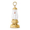 thumbnail image 2 of FJC Finejewelers 14k Yellow Gold 3d Candle Lantern with Glass And Enamel Charm, 2 of 5