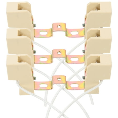 

3pcs Double Ended Lamp Holder R7s Light Socket 78mm Light Bulb Holder With Rack