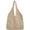 Apricot, variant on Kukuzhu Knitted Hobo Bag Women's Crocheted Shoulder Bag Large Handbags Tote Wool Woven Aesthetic Purse Top Handle Bag