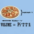 thumbnail image 3 of CafePress - Pizza Pi Light T Shirt - Men's Classic Graphic T-Shirt, 3 of 4