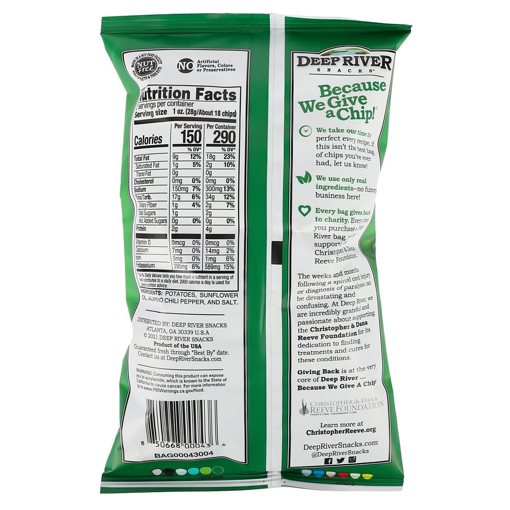 (Price/Case)Kettle Potato Chip Zesty Jalapeno 24-2 Ounce