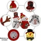 thumbnail image 3 of Decoración de mesa navideña Sancodee Snowman con luces LED, 3 of 7