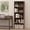 Coffee2, variant on POWERSTONE Wood Bookshelf, 67" 5-Shelf Tall Bookcase Large Open Storage Locker Cabinet for Home Office, Living Room (White,225LBS)