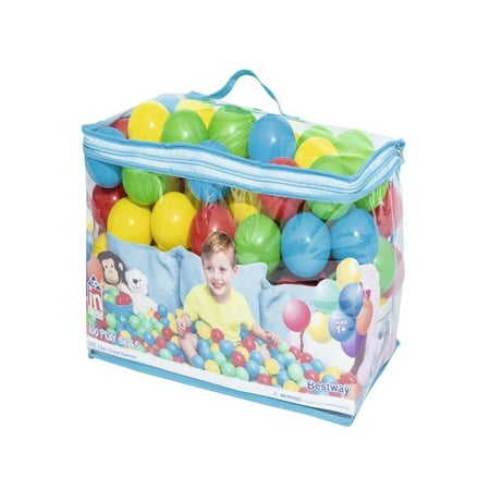 Bestway  Up, In and Over 2.5 Inch Splash and Play Balls, 100 (Best Way To Count Money)