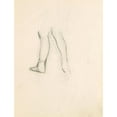 thumbnail image 3 of Edgar Degas 15x18 Black Modern Framed Museum Art Print Titled - Figure Studies 15 (1882-85), 3 of 5