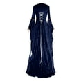 thumbnail image 3 of Hvyesh Women's Medieval Queen Vitorian Dress Gothic Ball Gown Renaissance Royal Halloween Fancy Costume, 3 of 5