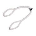 thumbnail image 3 of Langgg Tricep Rope Arm Cable Machine Accessories 100cm Gym Weightlifting Length Home Workout for White Length 150cm, 3 of 6