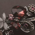 thumbnail image 4 of Elegant Rhinestone Bow Hair Clip with Crystal Flower Design - Perfect Hair Accessory for Women, 4 of 13