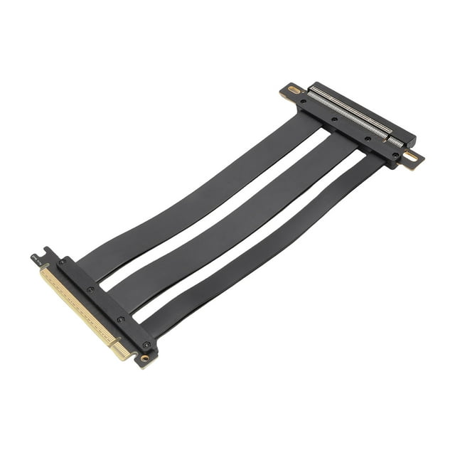 Rallonge Riser PCIe 5.0 X16, Rallonge GPU S Gen5 128 Go avec Fils Blindés 30 AWG pour Systèmes ITX de Refroidissement par Eau RTX4090 5090