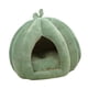thumbnail image 3 of Cama semicerrada para mascotas con forma de calabaza, cálida y acogedora para gatos en todas las estaciones. S, 3 of 9