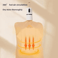 thumbnail image 3 of Portable Clothes Dryer Electric Mini Clothing Dryer for Home Travel Fast Drying Laundry Dryer,US Plug, 3 of 8