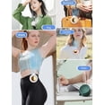 thumbnail image 2 of Portable Silent Mini Bladeless Fan Clip On, Small Fan Clip on for Shirt & Waist, Adjustable 3-Speed Suspended Whirlwind Fans, For Outdoor & Travel & Office, Travel Accessories, Gift, 2 of 7