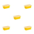 thumbnail image 3 of Guardoinrt Sealed Preservation Box Food Fresh And Secure With Silicone Lunch Container yellow 1200ml 5Set, 3 of 6